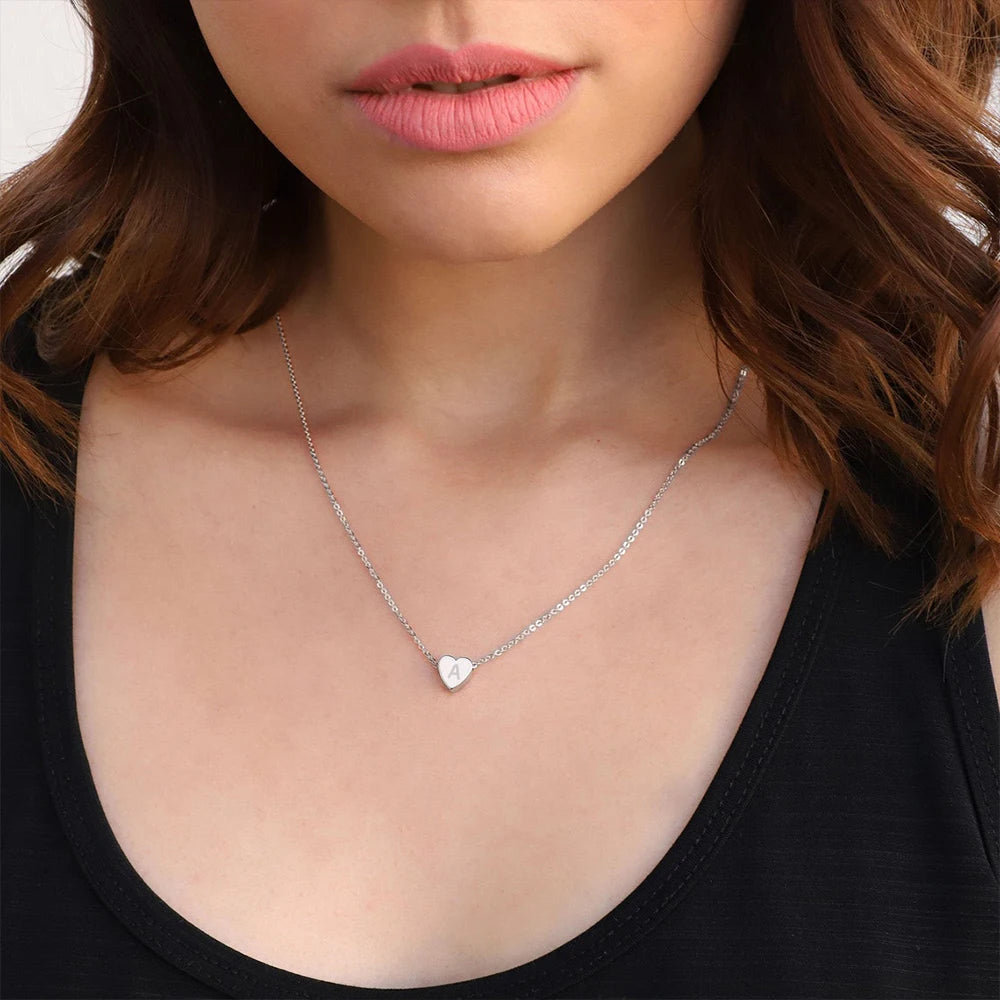 Women's Fashion Simple 26 Letters Pendant Necklace