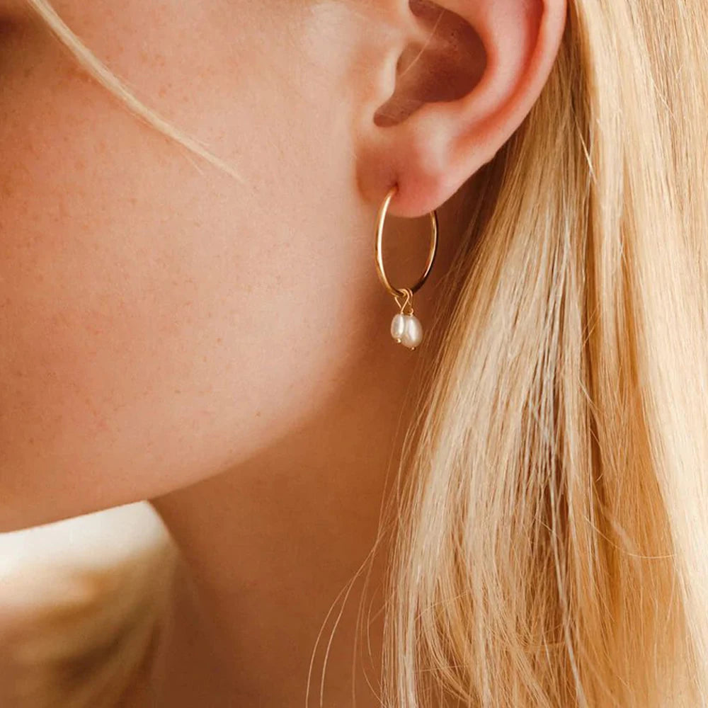 5PCS Freshwater Pearl Earrings