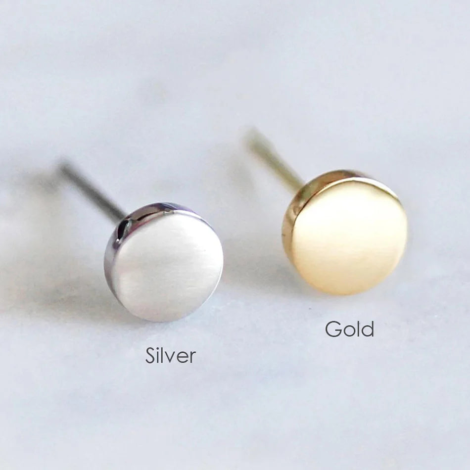 Small Heart Stud Earrings