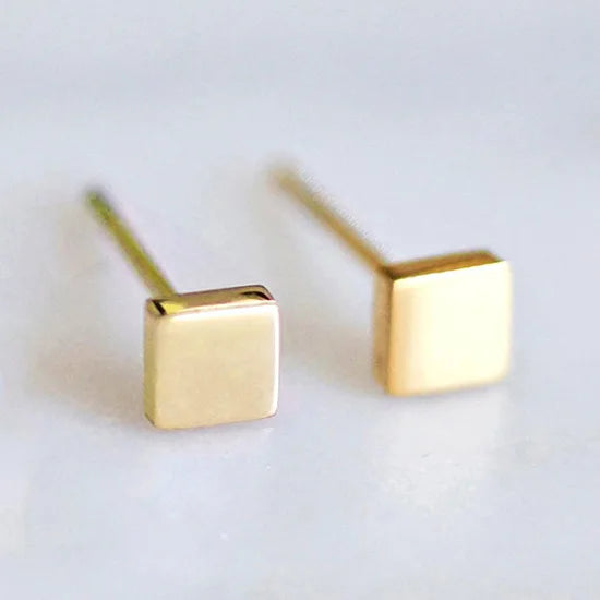 Small Heart Stud Earrings