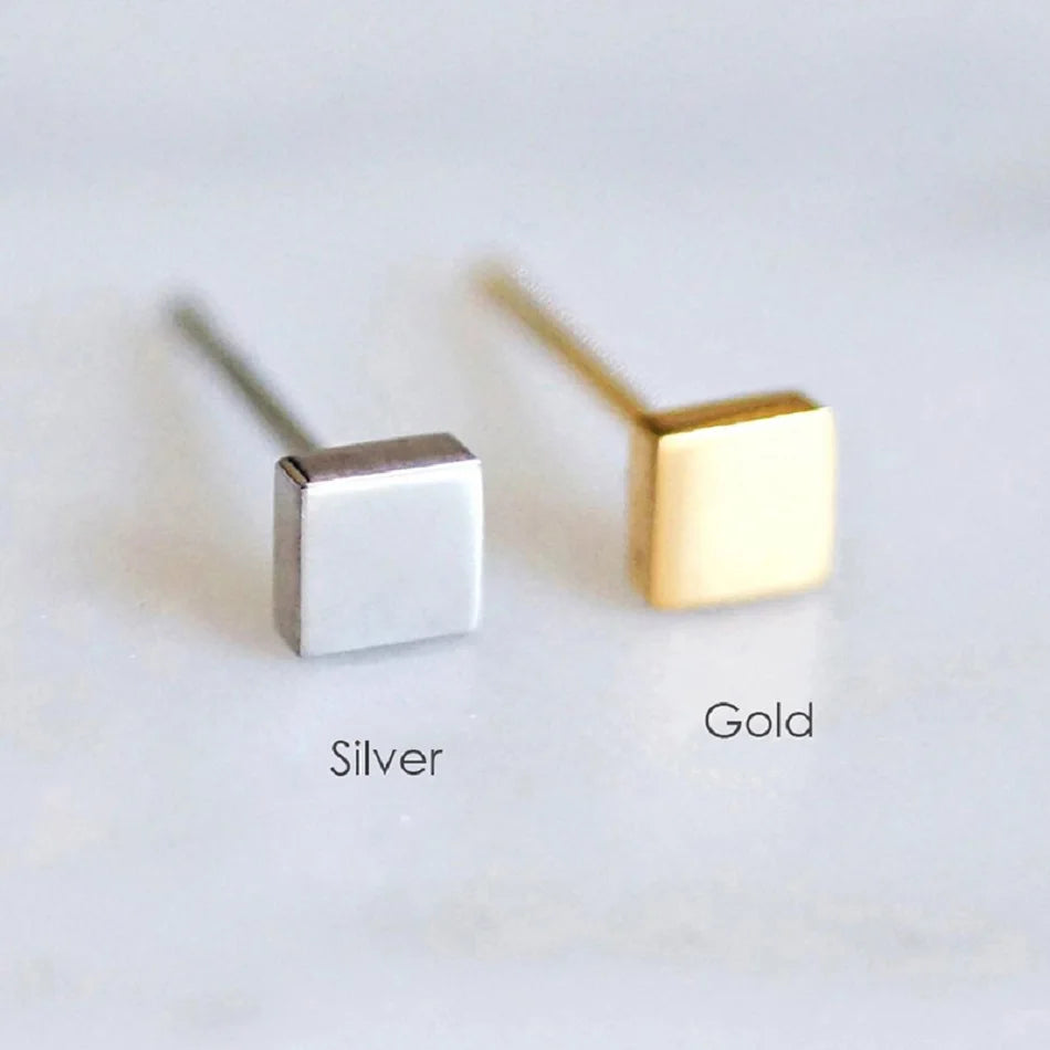 Small Heart Stud Earrings