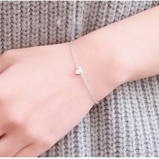Simple Name Initial Bracelets