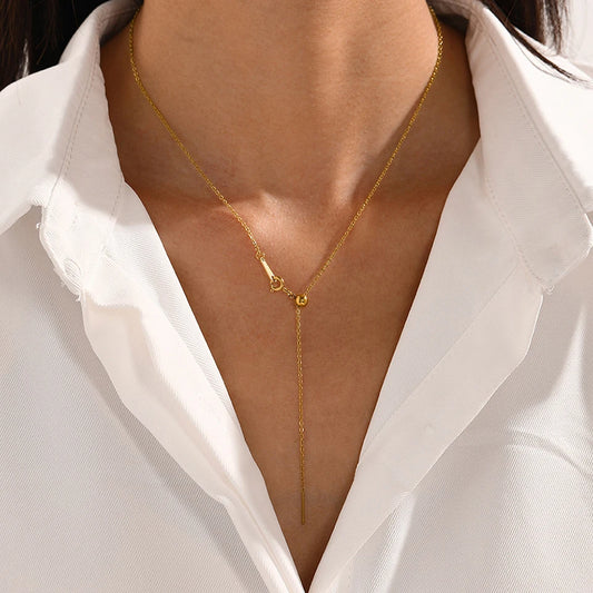 Long layered Pendant Necklace