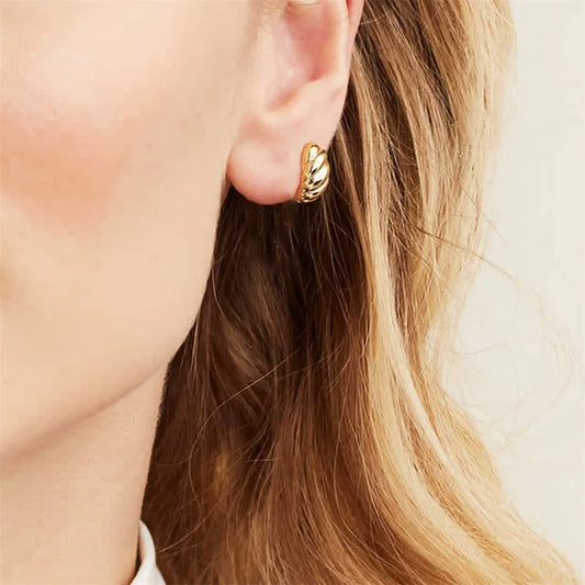 Color small Hoop Earrings