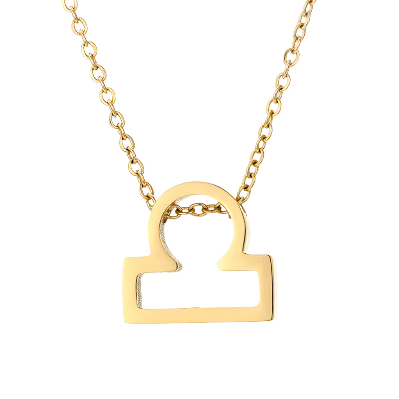 New Women 12 Horoscope Zodiac Sign Pendant Necklace
