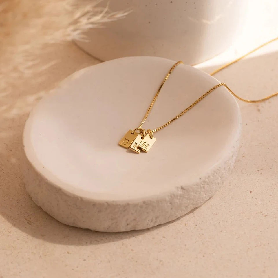 Initial Letter Name Necklace