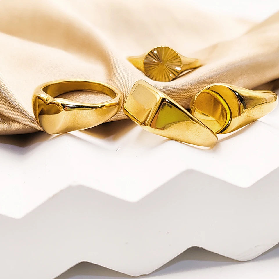 Couple Heart Ring