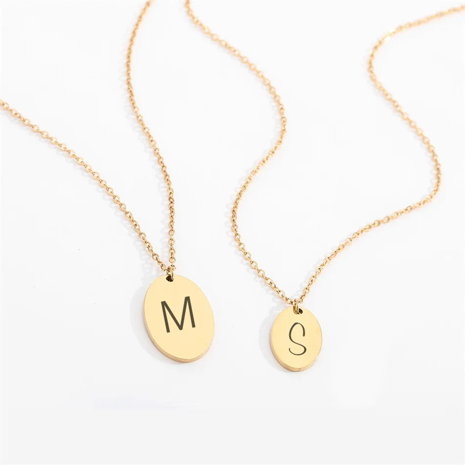 Laser Engrave Month Flower Necklaces