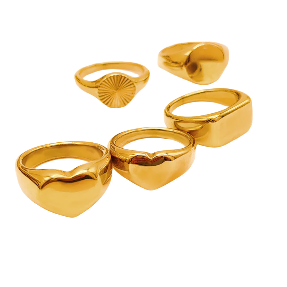Couple Heart Ring