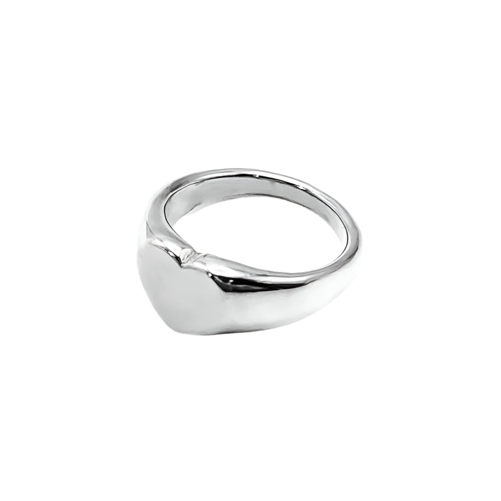 Punk Style Minimalist Round Ring