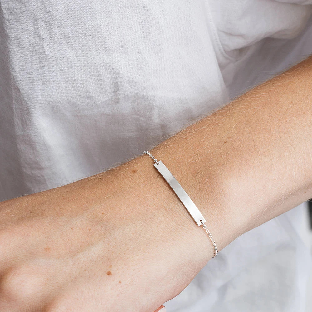 Korean Style Women Bar Bracelets Simple for Women