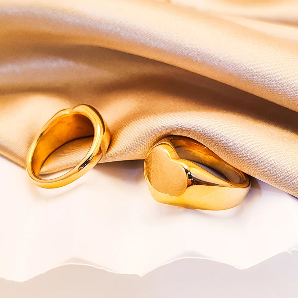 Couple Heart Ring
