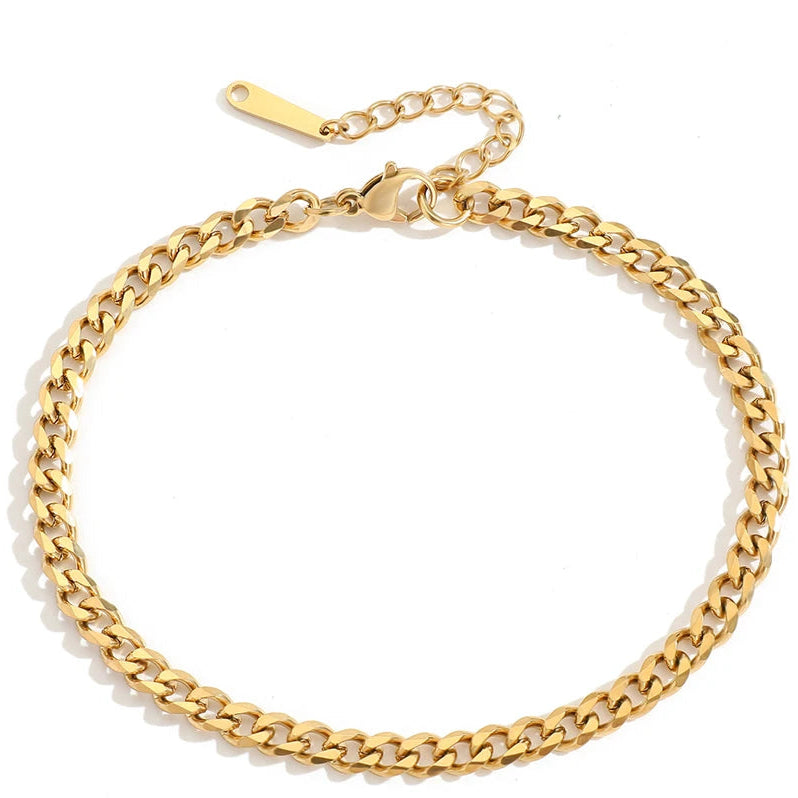Cuban Chain Anklets