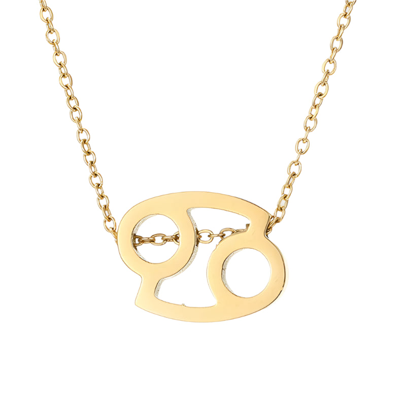 New Women 12 Horoscope Zodiac Sign Pendant Necklace