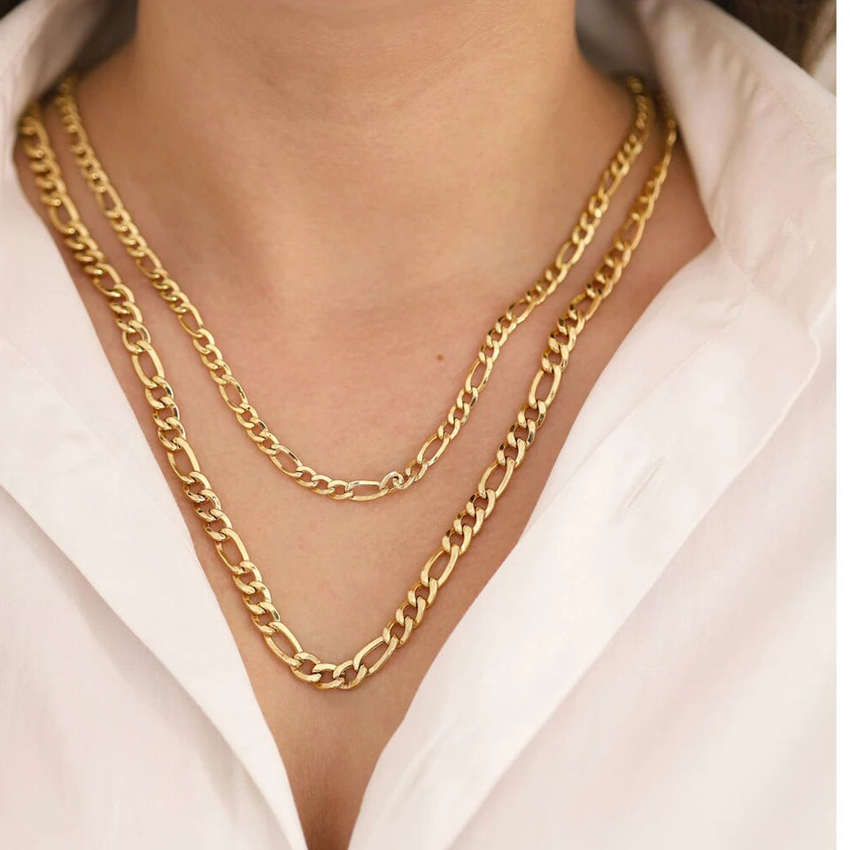 Figaro Link Chains Necklace