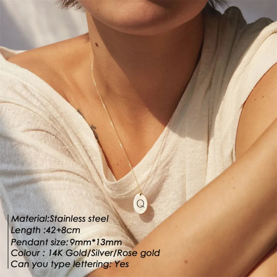 Laser Engrave Month Flower Necklaces