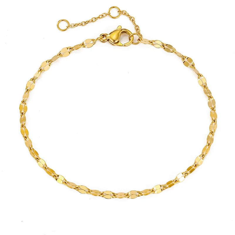 Fish Lips Chain Anklet