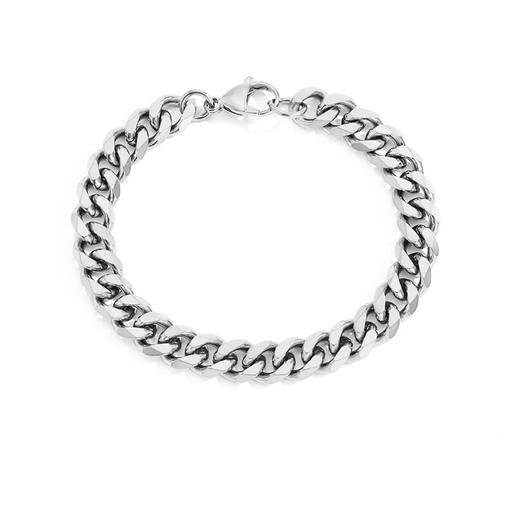 Silver Color Bracelets Classic