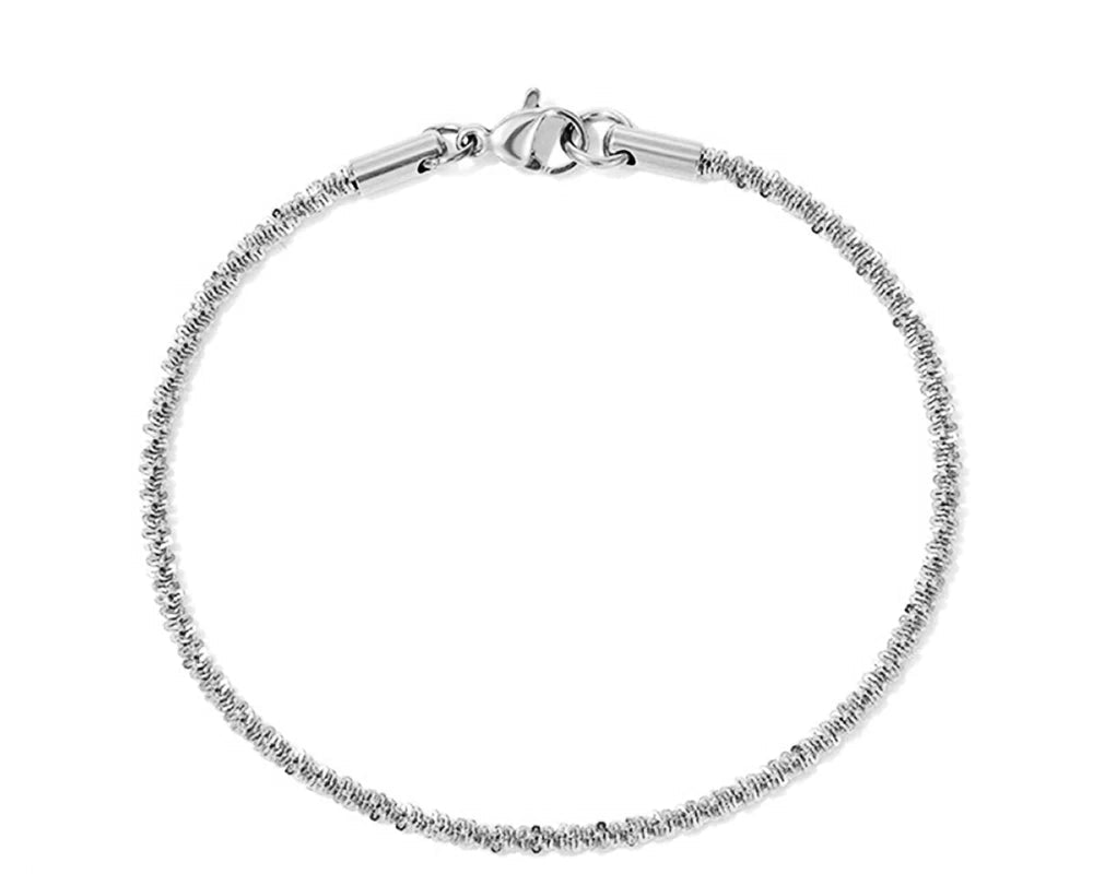 Twist chain Sparkling Rope chain