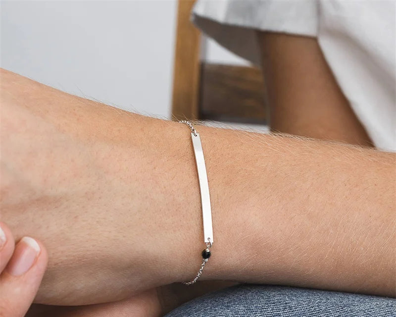 Korean Style Women Bar Bracelets Simple for Women