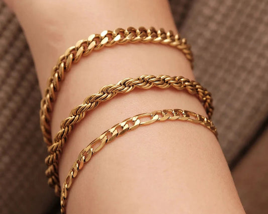 Multi-Layer Cuban Chain Bracelet Factory Outlet