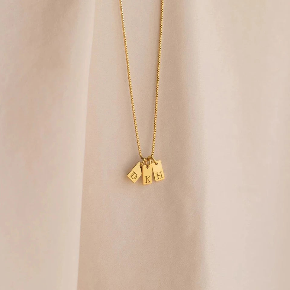 Initial Letter Name Necklace