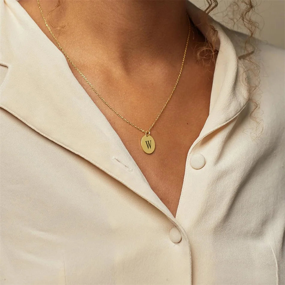 Laser Engrave Month Flower Necklaces