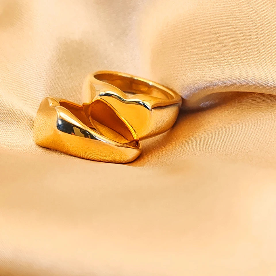 Couple Heart Ring