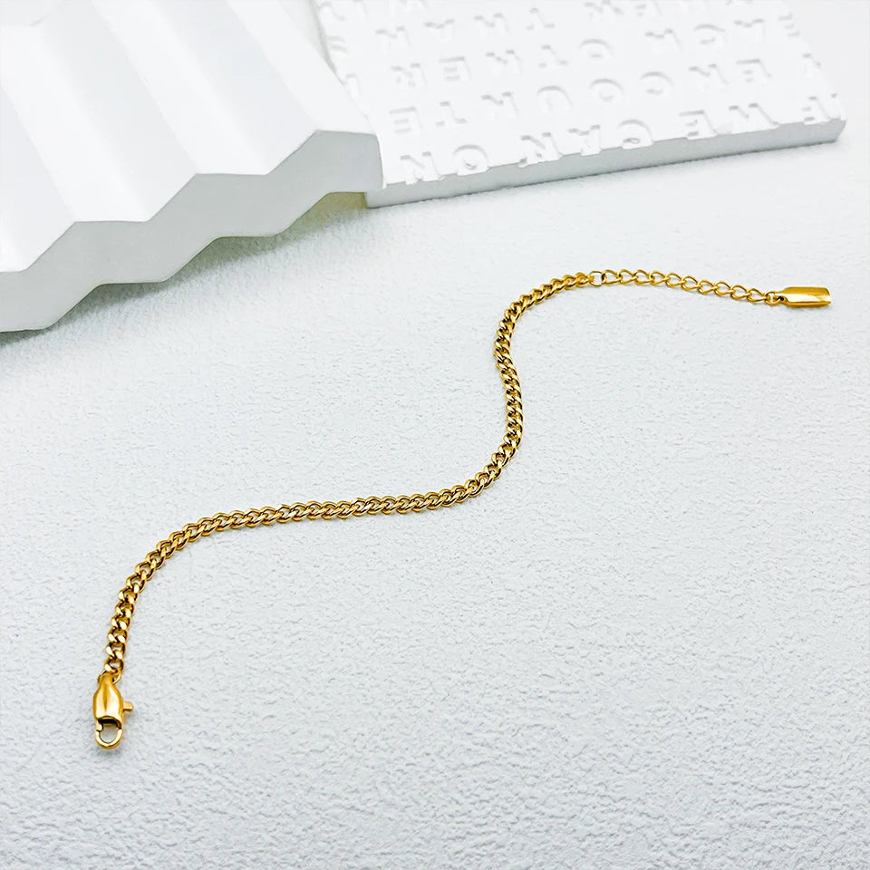 Classic Cuban Chain Bracelet