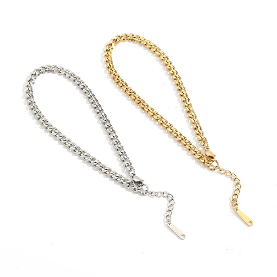 Cuban Chain Anklets