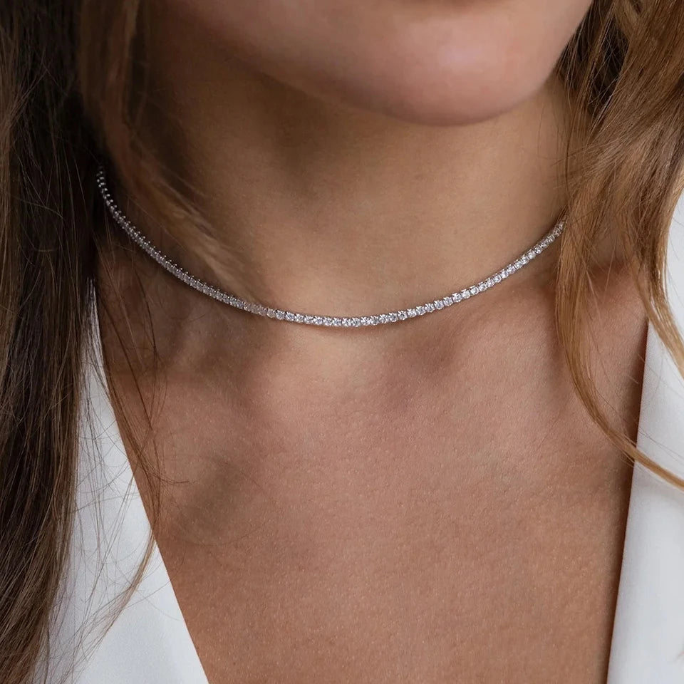 Fashion Crystal High Quality Necklace Ladies