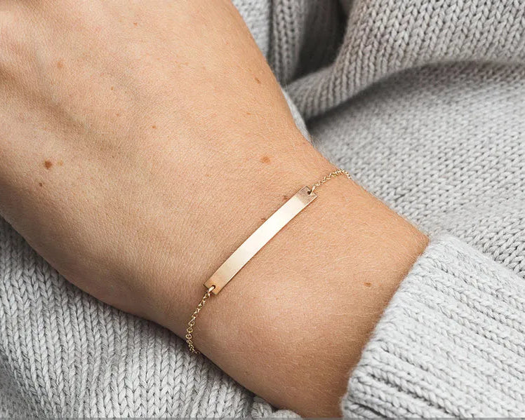 Not Darken Bracelets for Women Adjustable Chain