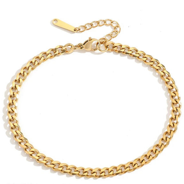 Cuban Chain Anklets