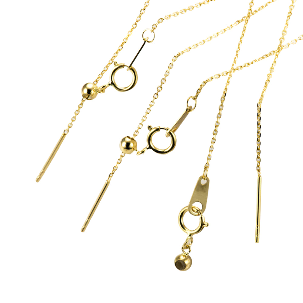 Adjusta Long Layered Pendant Necklace