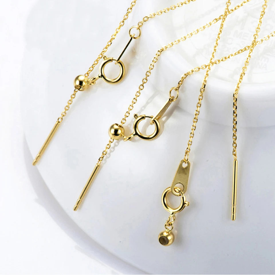 Adjusta Long Layered Pendant Necklace