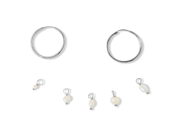 5PCS Freshwater Pearl Earrings