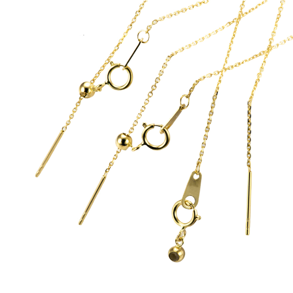 Adjustable Layered Anklets