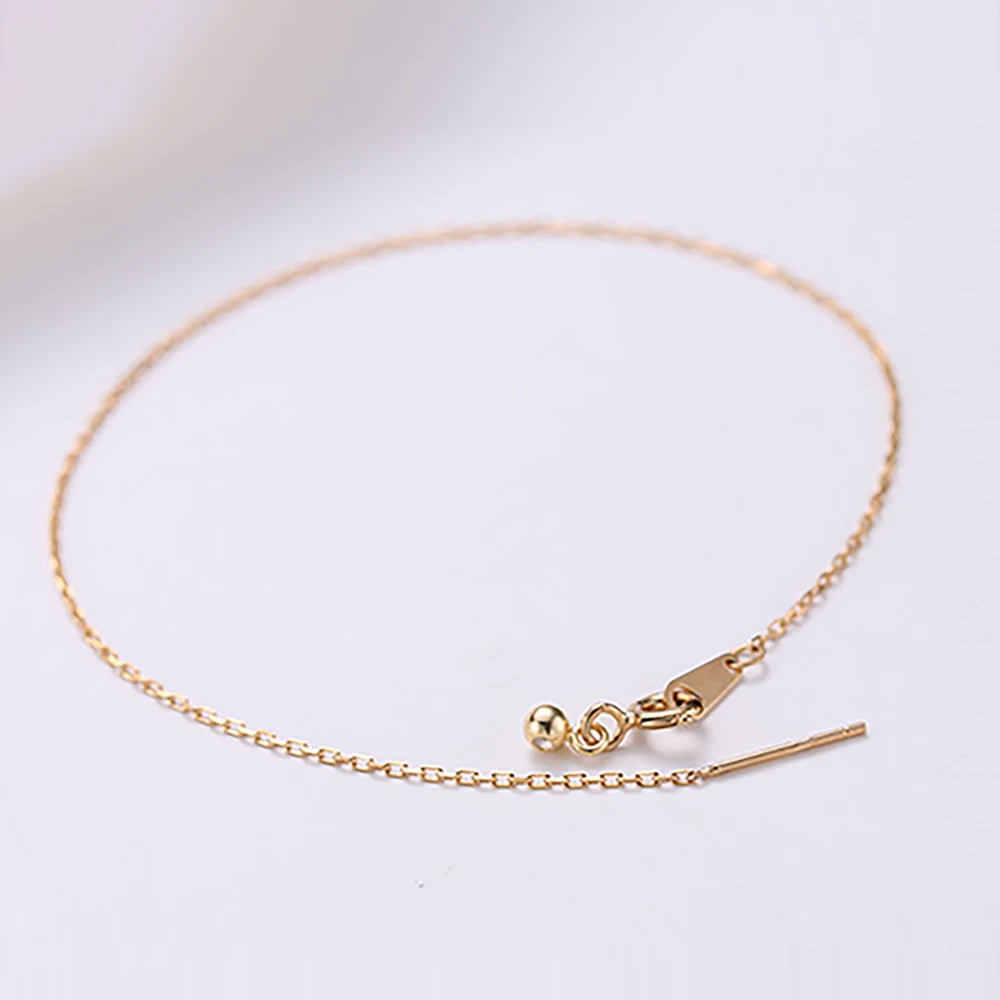 Adjustable Layered Anklets