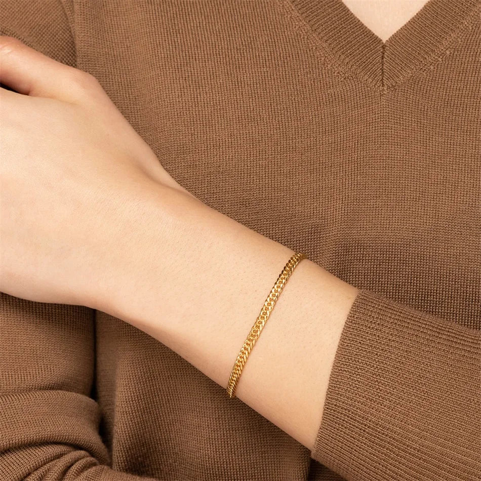 Curb Chain Bracelets