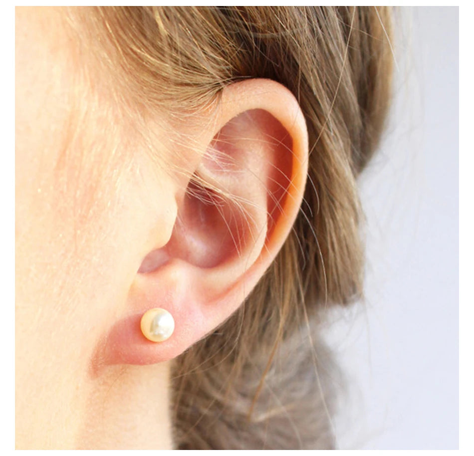 Korean Style Small Stud Earrings