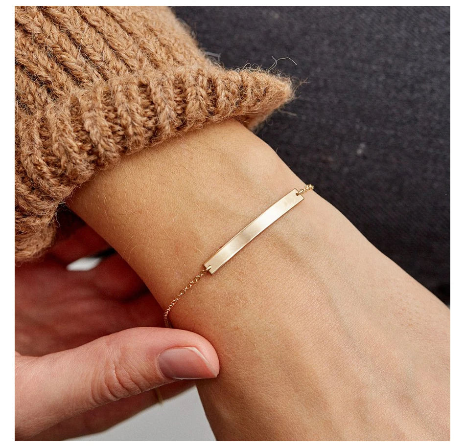Not Darken  Bracelets for Women Adjustable Chain