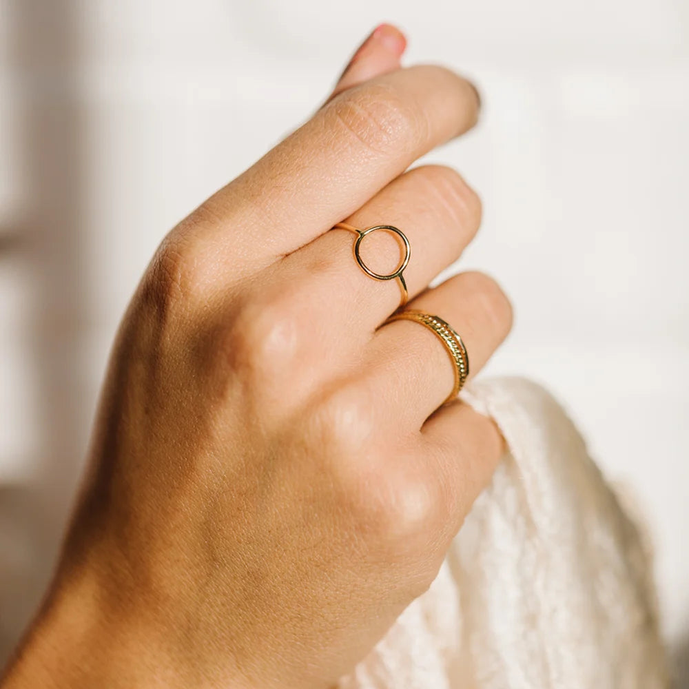 Trendy Stainless Steel Rings