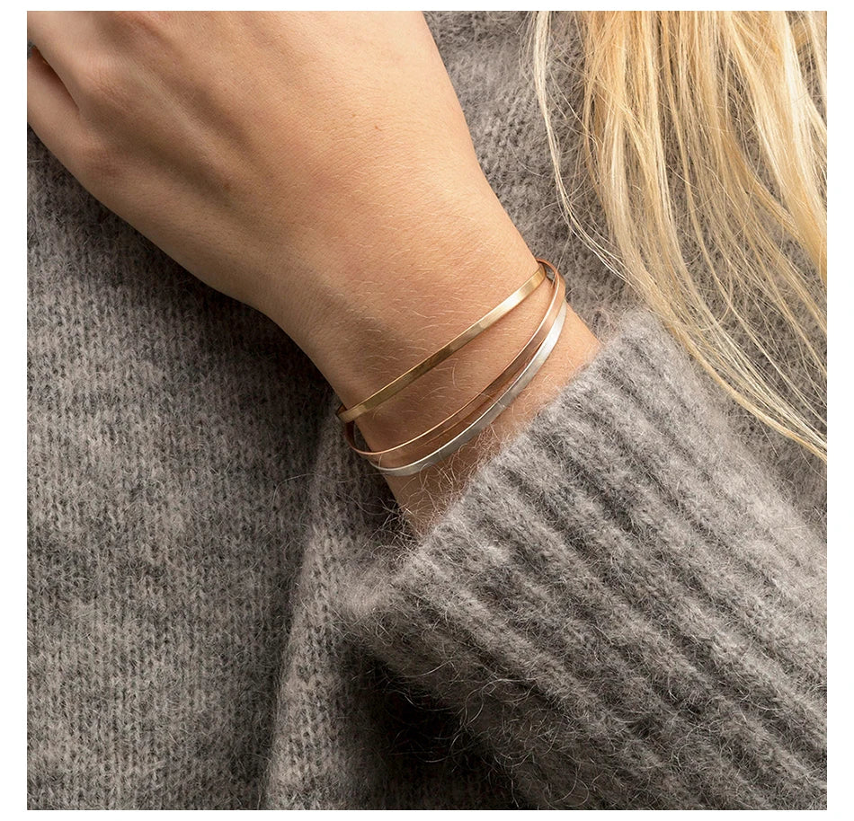 Trendy Cuff Bangle Bracelet