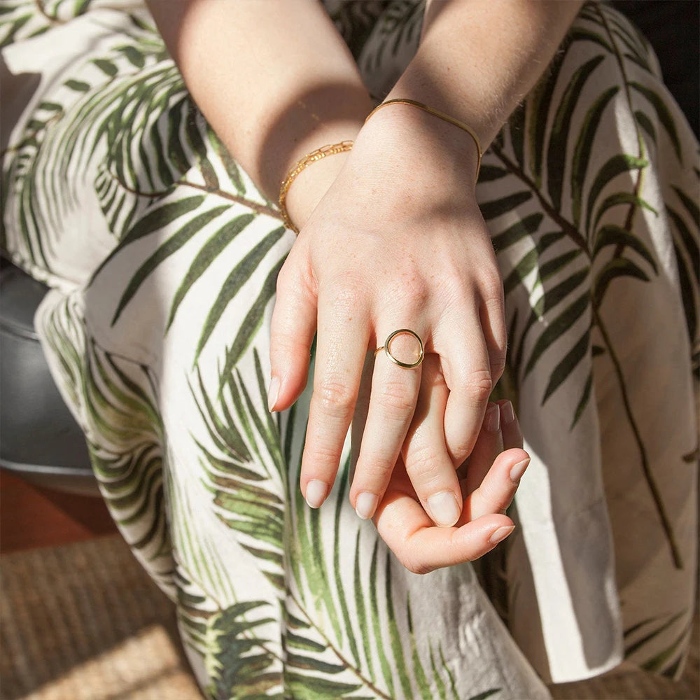 Trendy Stainless Steel Rings