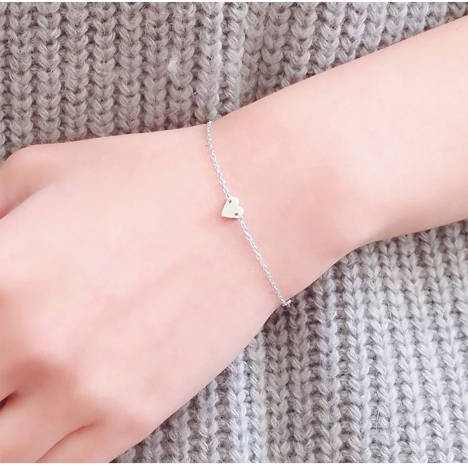 Simple Name Initial  Bracelets