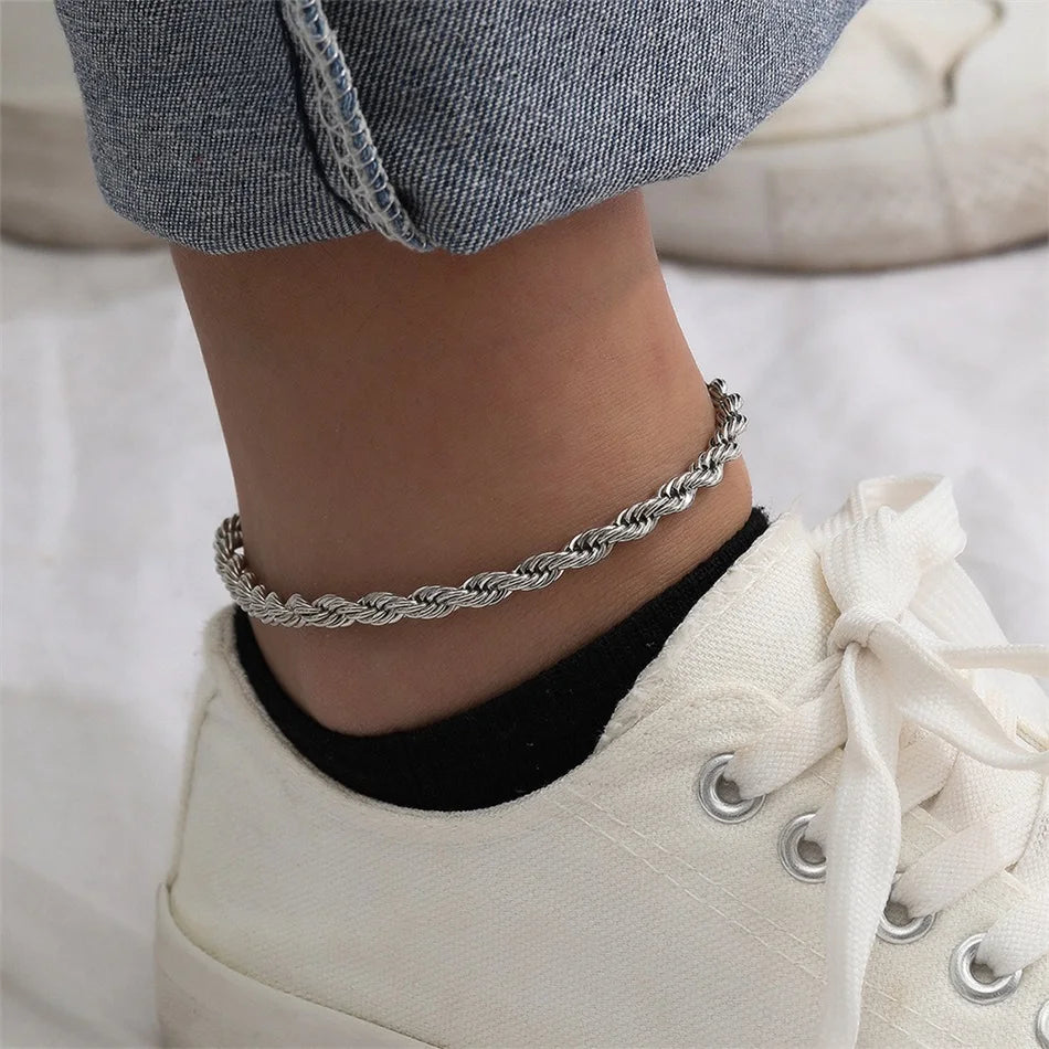 Rope Link Anklets