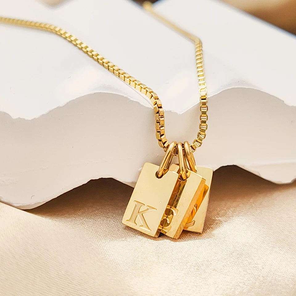Initial Letter Name  Necklace