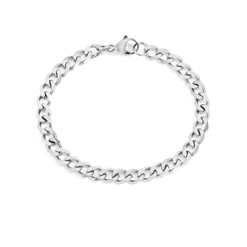 Silver Color Bracelets  Classic
