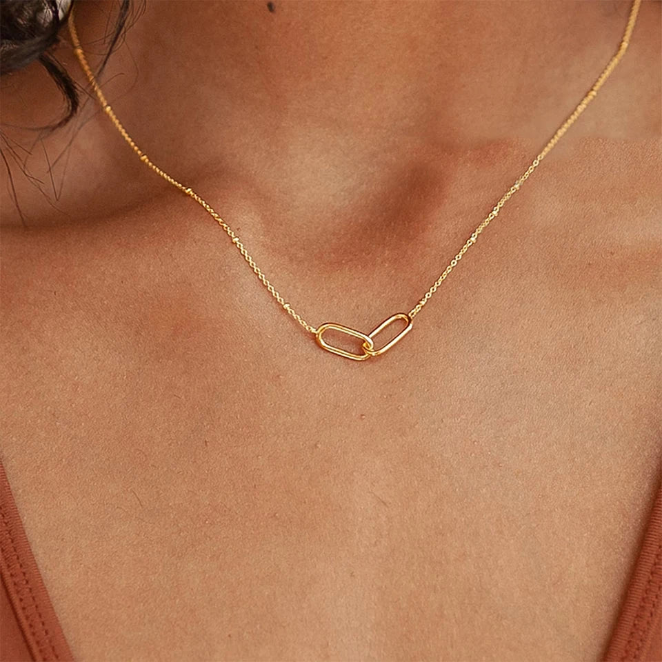 Hot Fashion Link Infinity Necklace