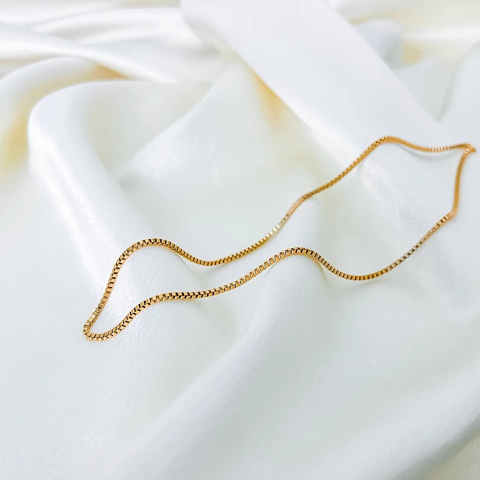Men's Box Chain Necklace